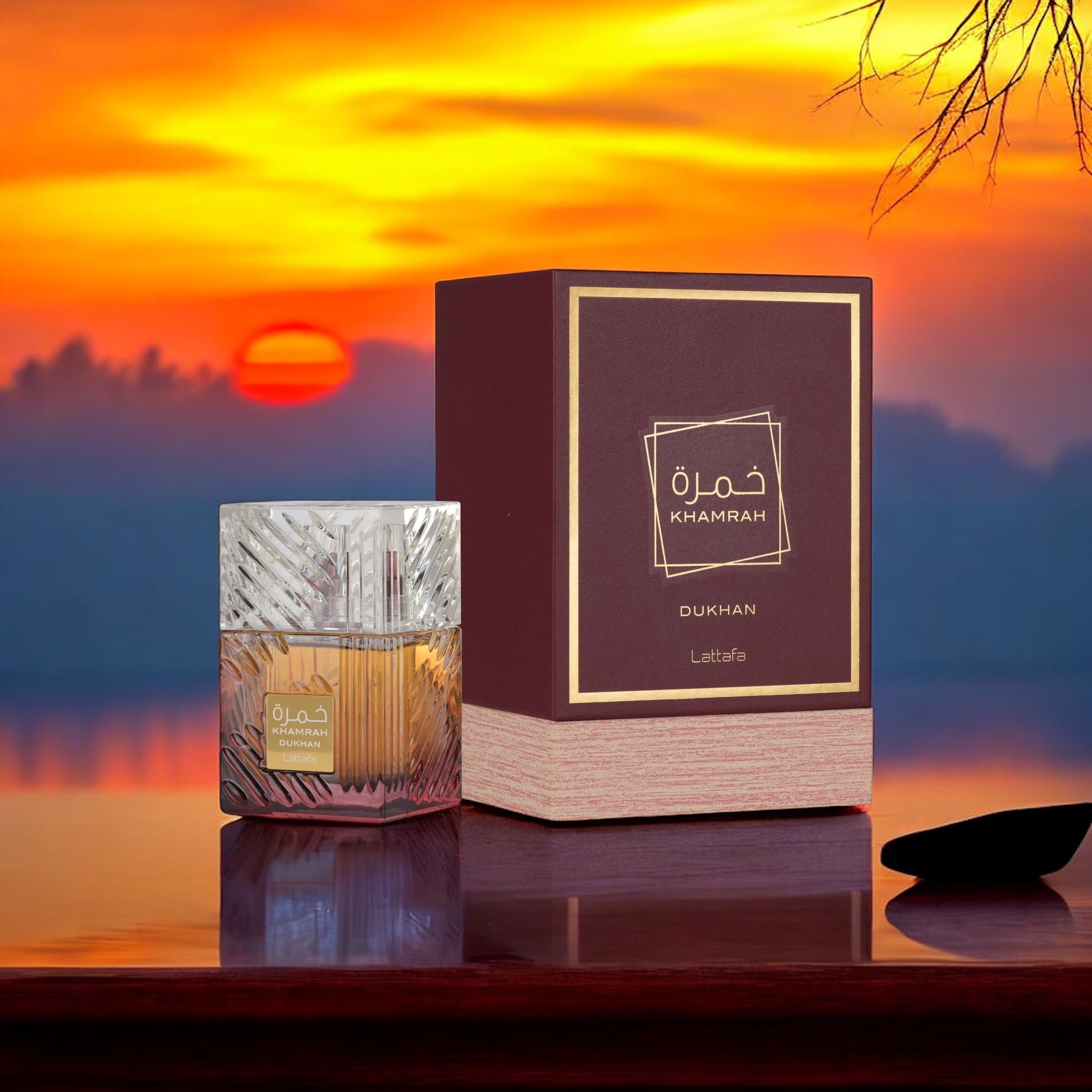 Khamrah Dukhan by Lattafa – Eau de Parfum Unisex (100ml)
